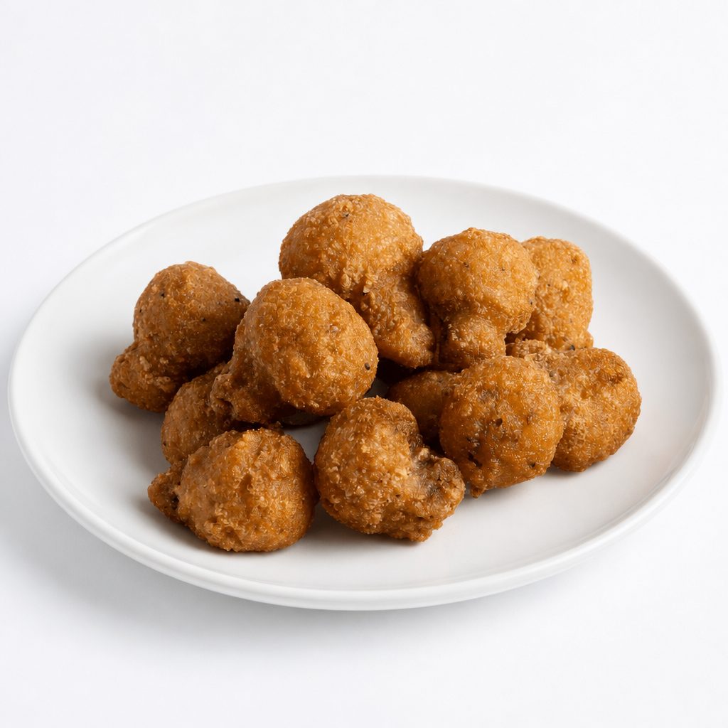 Breaded Mushrooms.