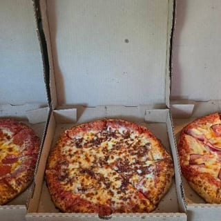3 Medium 2 topping and 2 one liters fountain pepsi