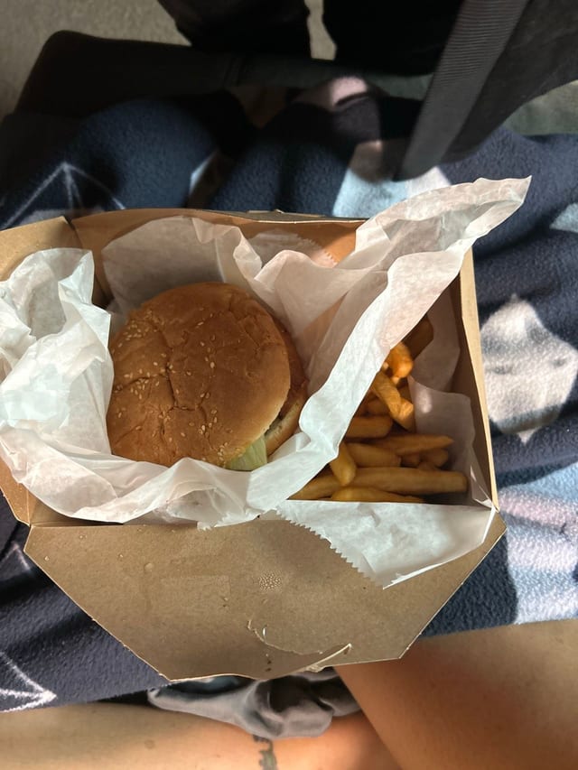 Bacon Cheese Burger.
